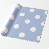 Papier Cadeau Motif à pois (Déroulé)