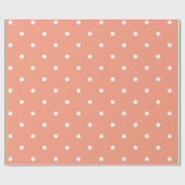 Papier Cadeau Motif à pois (Plat)