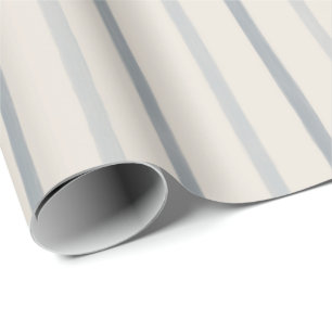 Papier Cadeau Motif à rayures à petits carreaux bleu brume douce