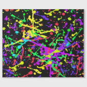 Papier Cadeau Motif abstrait (Plat)
