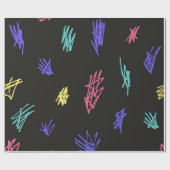 Papier Cadeau Motif abstrait (Plat)