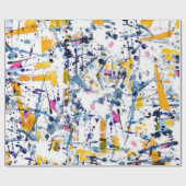 Papier Cadeau motif Abstrait (Plat)