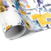 Papier Cadeau motif Abstrait (Coin rond)