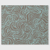 Papier Cadeau Motif abstrait (Plat)