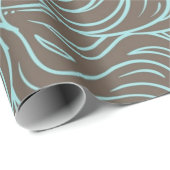 Papier Cadeau Motif abstrait (Coin rond)