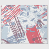 Papier Cadeau Motif abstrait (Plat)
