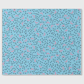 Papier Cadeau Motif abstrait (Plat)