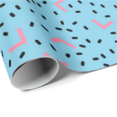 Papier Cadeau Motif abstrait (Coin rond)