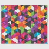 Papier Cadeau Motif abstrait (Plat)