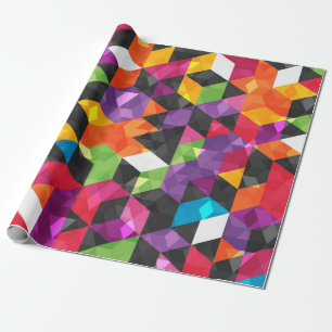 Papier Cadeau Motif abstrait