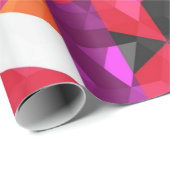 Papier Cadeau Motif abstrait (Coin rond)