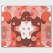 Papier Cadeau Motif abstrait (Plat)