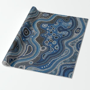 Papier Cadeau Motif abstrait