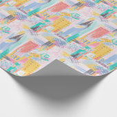 Papier Cadeau motif Abstrait (Coin)