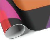 Papier Cadeau Motif abstrait (Coin rond)