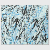 Papier Cadeau Motif abstrait (Plat)