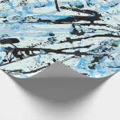 Papier Cadeau Motif abstrait (Coin)