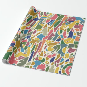 Papier Cadeau Motif abstrait