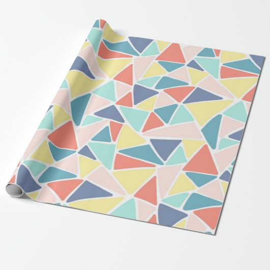 Papier Cadeau Motif abstrait (Déroulé)
