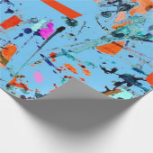 Papier Cadeau Motif abstrait (Coin)