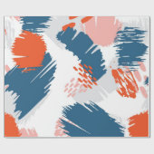 Papier Cadeau Motif abstrait (Plat)