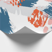 Papier Cadeau Motif abstrait (Coin)