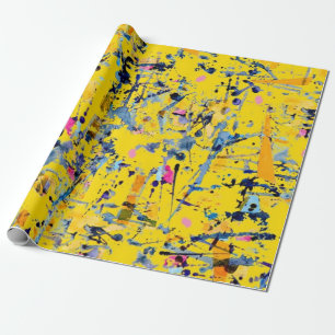 Papier Cadeau Motif abstrait