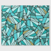Papier Cadeau Motif abstrait (Plat)