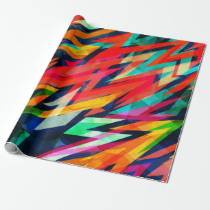 Papier Cadeau Motif abstrait