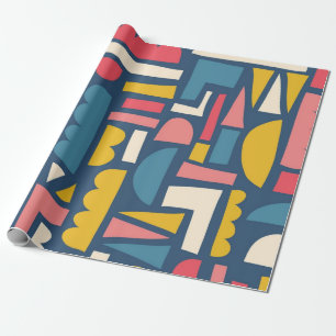 Papier Cadeau Motif abstrait