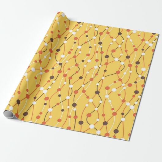 Papier Cadeau Motif abstrait (Déroulé)
