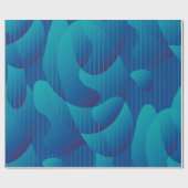 Papier Cadeau Motif abstrait (Plat)