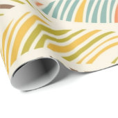 Papier Cadeau Motif abstrait (Coin rond)