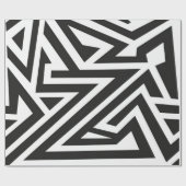 Papier Cadeau Motif abstrait (Plat)