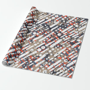 Papier Cadeau Motif abstrait