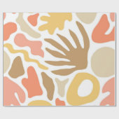 Papier Cadeau Motif abstrait (Plat)