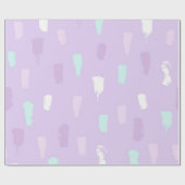 Papier Cadeau Motif abstrait (Plat)
