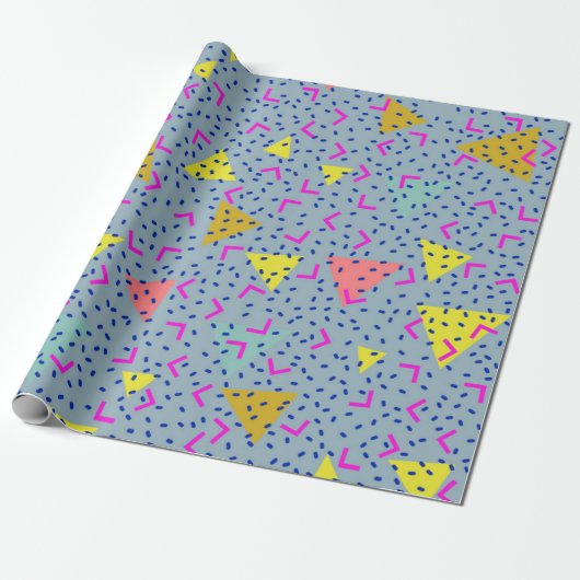 Papier Cadeau Motif abstrait (Déroulé)