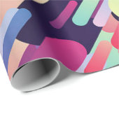 Papier Cadeau motif Abstrait (Coin rond)