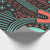 Papier Cadeau Motif abstrait (Coin)