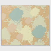 Papier Cadeau Motif abstrait (Plat)