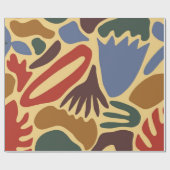 Papier Cadeau Motif abstrait (Plat)