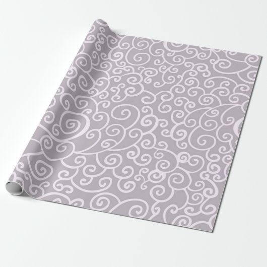 Papier Cadeau Motif abstrait (Déroulé)