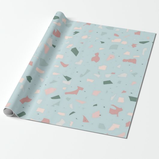 Papier Cadeau Motif abstrait (Déroulé)