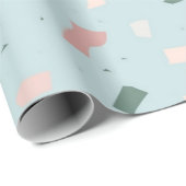 Papier Cadeau Motif abstrait (Coin rond)
