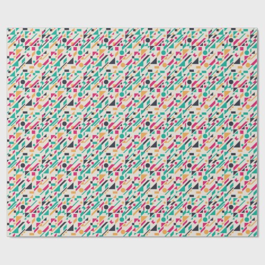 PAPIER CADEAU MOTIF ABSTRAIT 3 (Plat)