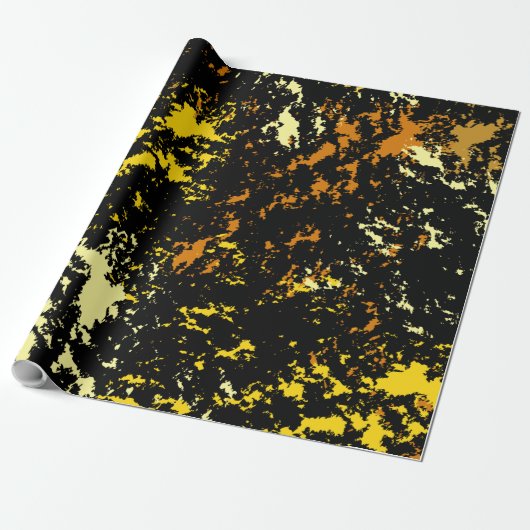 Papier Cadeau Motif Abstrait coloré (Déroulé)