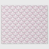 Papier Cadeau Motif abstrait de cercles (Plat)