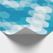 Papier Cadeau Motif abstrait de formes géométriques fondabs (Coin)