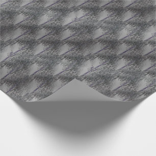 Papier Cadeau Motif Abstrait de l'arbre de floraison